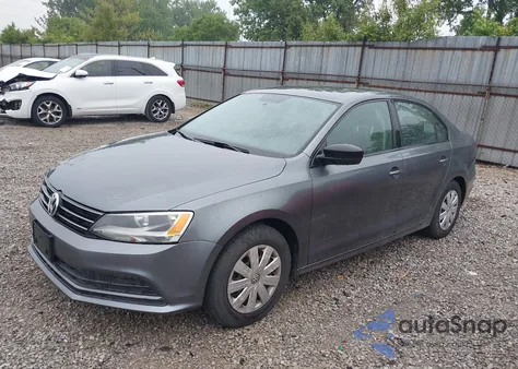 2015 Volkswagen Jetta 2.0L S from USA, damaged, VIN 3VW2K7AJ3FM313436